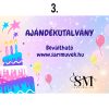 ajandekutalvany